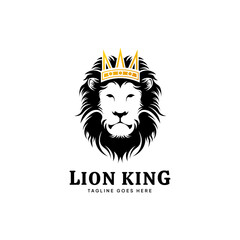 Wall Mural - The Lion King Logo Template Tribal Style Vector