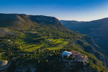 Lever de soleil sur Gourdon 2