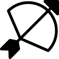 Sticker - Bow Arrow Icon