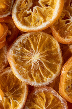 Close-up View Of Dried Orange