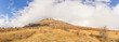 Panoramic view of Mount Demerdzhi below