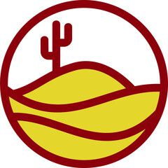 Sticker - Desert Sand Icon