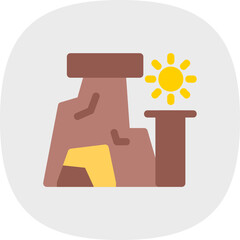 Sticker - Desert Rocks Icon