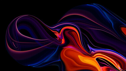 Wall Mural - Luxury abstract for a mobile screen concept, phone desktop and wallpaper, background, background 3d render,
