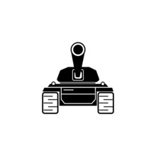  Battle Tank Icon Logo Vector Design