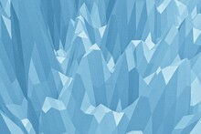 Illustration Of Abstract Ice Cliffs Or Ice Glacier Colored Blue Ice Suitable For Abstract Background. 
