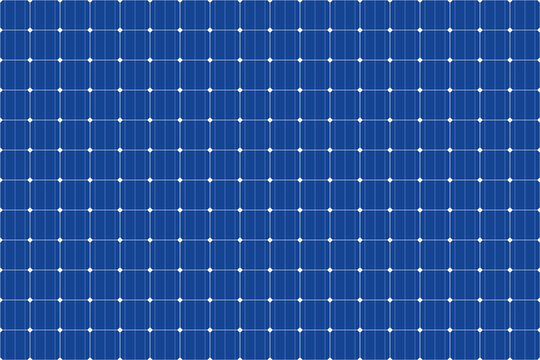blue solar panel seamless texture, abstract system collector from poly crystalline square cells
