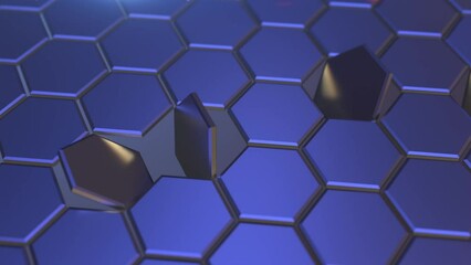 Wall Mural - complex cellular surface background . computer memory technology concept