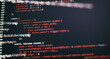 © Maximusdn - Laptop Display Closeup Photo. Information technology website coding standards for web design Programmer developer screen.