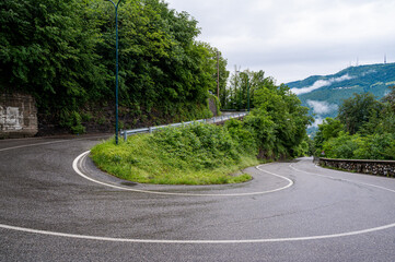 Sticker - road in the mountains