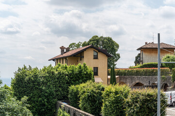 Wall Mural - Italyan village view