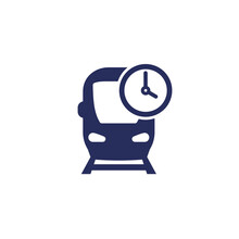 Train Arrival Time, Subway Schedule Icon