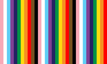 Gay Pride. Pride Background With LGBTQ. Pride Flag Colours. Rainbow Stripes Background. Vector Illustration For Apps And Websites. Vector EPS 10