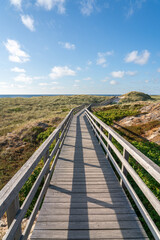 Wall Mural - dune trail on sylt, schleswig-holstein, germany