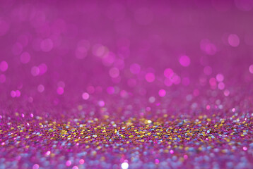 Wall Mural - pink rose, pink bokeh, circle abstract light background, pink rose shining lights, sparkling glitter