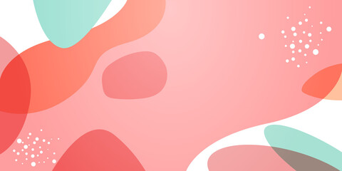 Wall Mural - Abstract creative backgrounds in minimal trendy style with copy space for text.