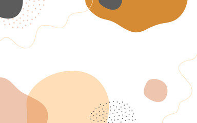 Wall Mural - Abstract creative backgrounds in minimal trendy style with copy space for text.