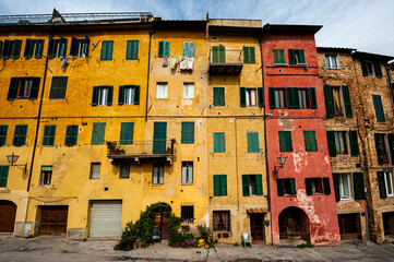 Wall Mural - Medieval Italian city of Siena