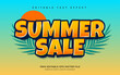 © galord - summer sale editable text effect template
