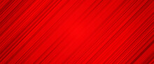 Abstract Red Vector Background With Stripes