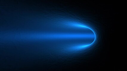 Wall Mural - futuristic dark blue artificial tunnel seamless looping travel.