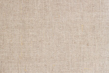Sackcloth Or Natural Organic Burlap Background With Visible Texture