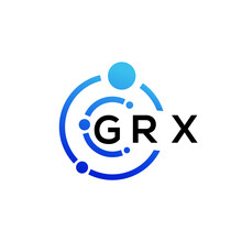 GSX Letter Technology Logo Design On White Background. GSX Creative Initials Letter IT Logo Concept. GSX Letter Design. 