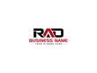 Letter RAD Logo Icon Design, Creative ra Logo Letter Vector Art For All Kind Of use