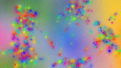 Wall Mural - Abstract gradient blurred background with fancy pattern