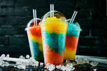 Amazing slush drinks