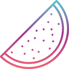 Sticker - Water Melon Icon