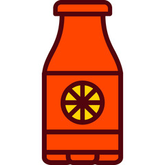 Sticker - Juice Bottle Icon