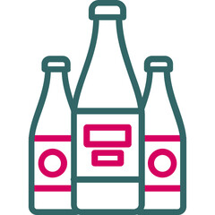 Sticker - Alchohlic Drinks Icon