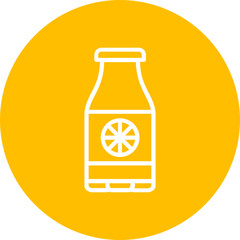 Sticker - Juice Bottle Icon