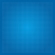 Vector illustration blue plotting graph paper grid isolated on blue background. Grid square graph line texture. Engineering paper. Millimeter graph paper grid template. Dashed line.