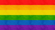 Fondo de bandera lgbtiq+ por el día del orgullo. 