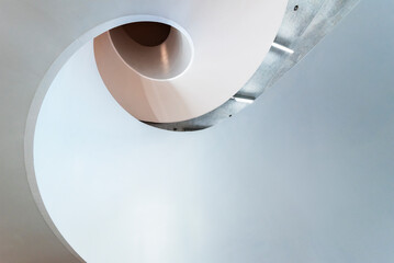 Poster - Interior of modern architecture. Building abstract background