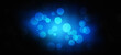 © shakeelbaloch - blue glow bubbles bokeh shape effect artwork shiny lights abstract wallpaper design background