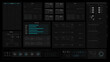 Sci-Fi futuristic user interface hud design panel 009