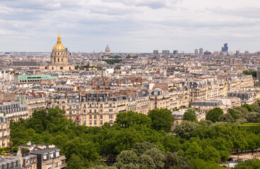 Wall Mural - Vue de Paris (France)