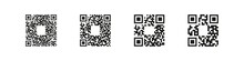 Qr Code. Scan Me Vector Sign. Qrcode Symbol. Black Square Qr Code Icon.