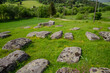 © FarukPhotography - The old medieval necropolis called Stecci in Central Bosnia. Medieval tombstone called Stecak near the town of Novi Travnik. Necropolis called Maculje in the heart of Bosnia and Herzegovina.