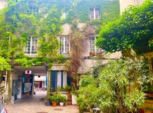 The Charming Small Street Passage De Lhomme In Paris