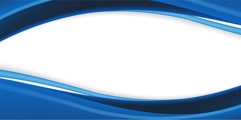 Liquid abstract background. Blue fluid vector banner template for social media, web sites.