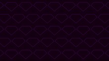 Neon Purple Diamond Pattern On Dark Black Space, Abstract Corporate, Business And Club Style Background