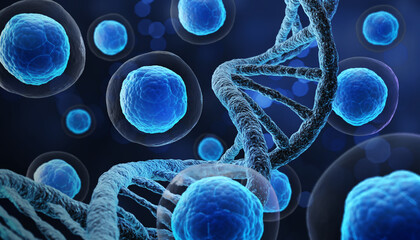 Wall Mural - 3d illustration of x chromosome, medicine. medical science and biotechnology background.