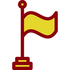 Sticker - 50 - Flag Icon