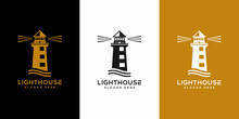 Lighthouse Logo Vector Design Template