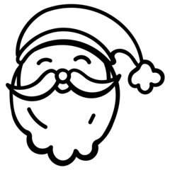 Wall Mural - Santa 