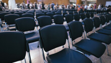 Empty Chairs Auditorium Conference
